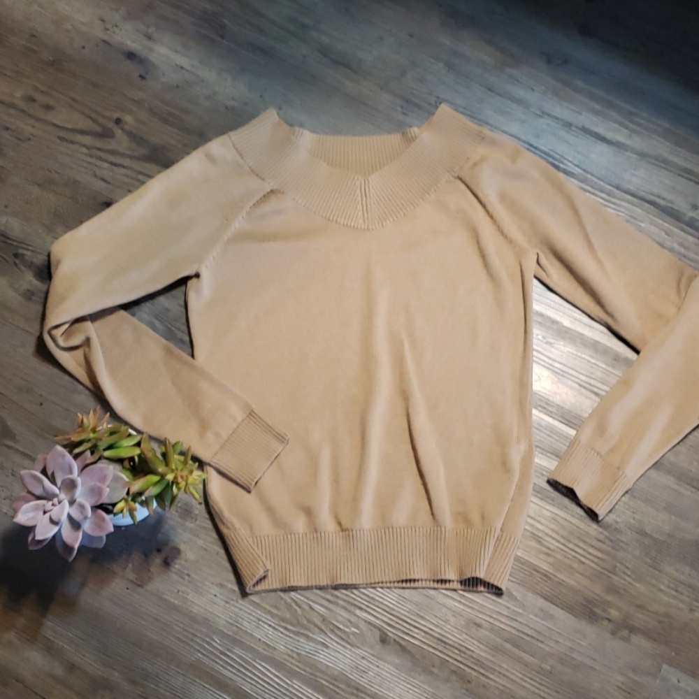 Ann Taylor Vintage light brown sweater